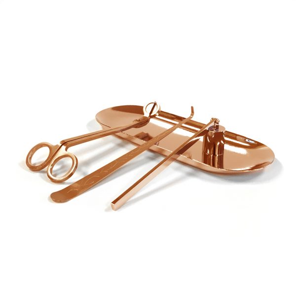 Afreeca Living Candle Care Kit- Rose Gold