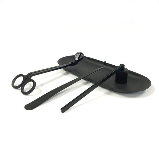 Afreeca Living Candle Care Kit - Matte Black