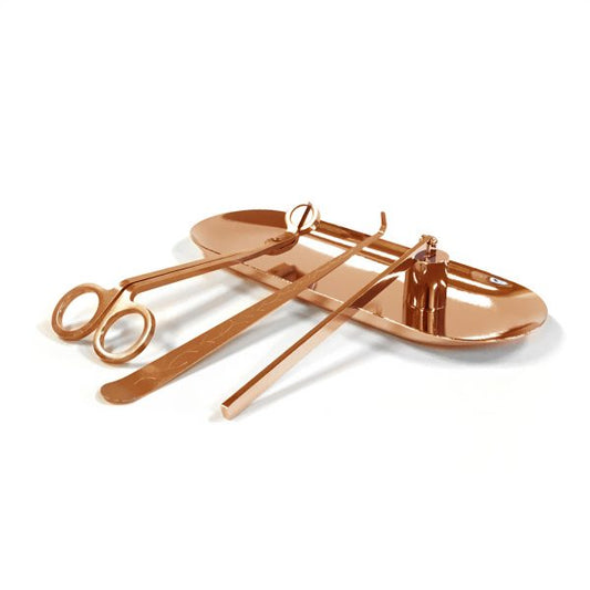 Afreeca Living Candle Care Kit- Rose Gold