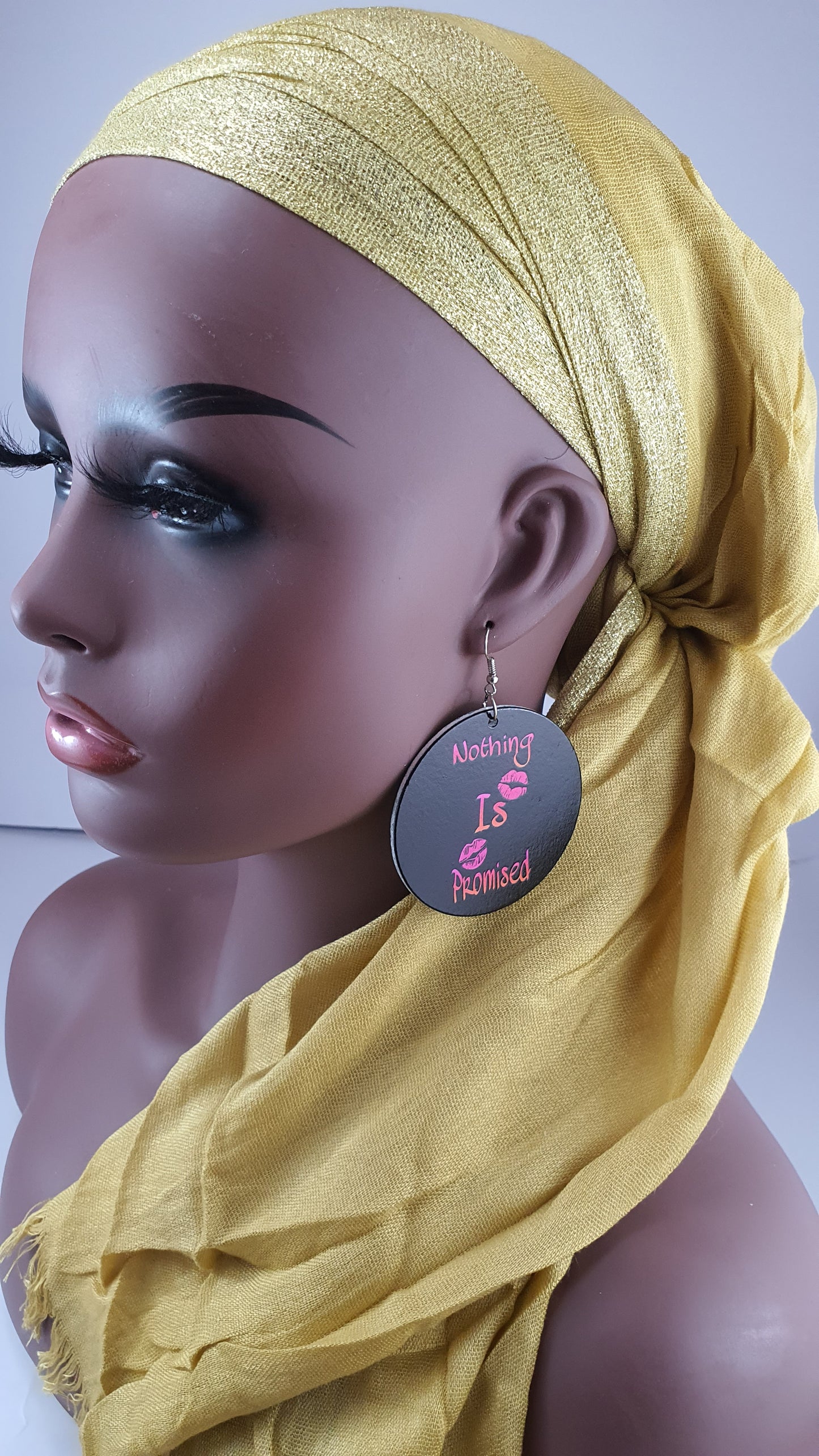 African Earrings, DIVA Earrings, Ethnic Earrings, Afrocentric Earrings, Statement Earrings, Gift for Girlfriend, Wooden African Earrings