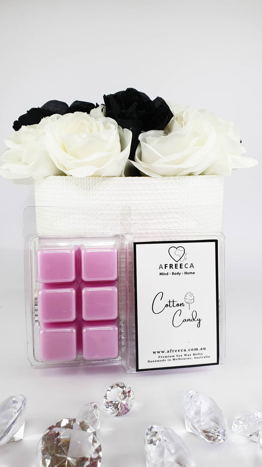 CLAMSHELL SOY WAX MELT - COTTON CANDY