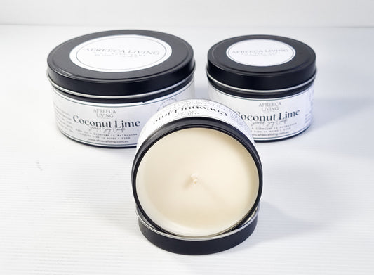 TRAVEL TIN CANDLE - Coconut Lime