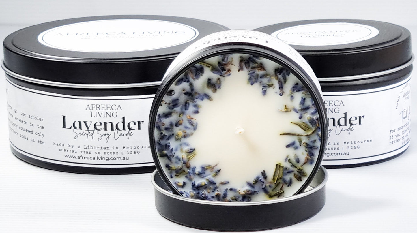 TRAVEL TIN CANDLE - Lavender