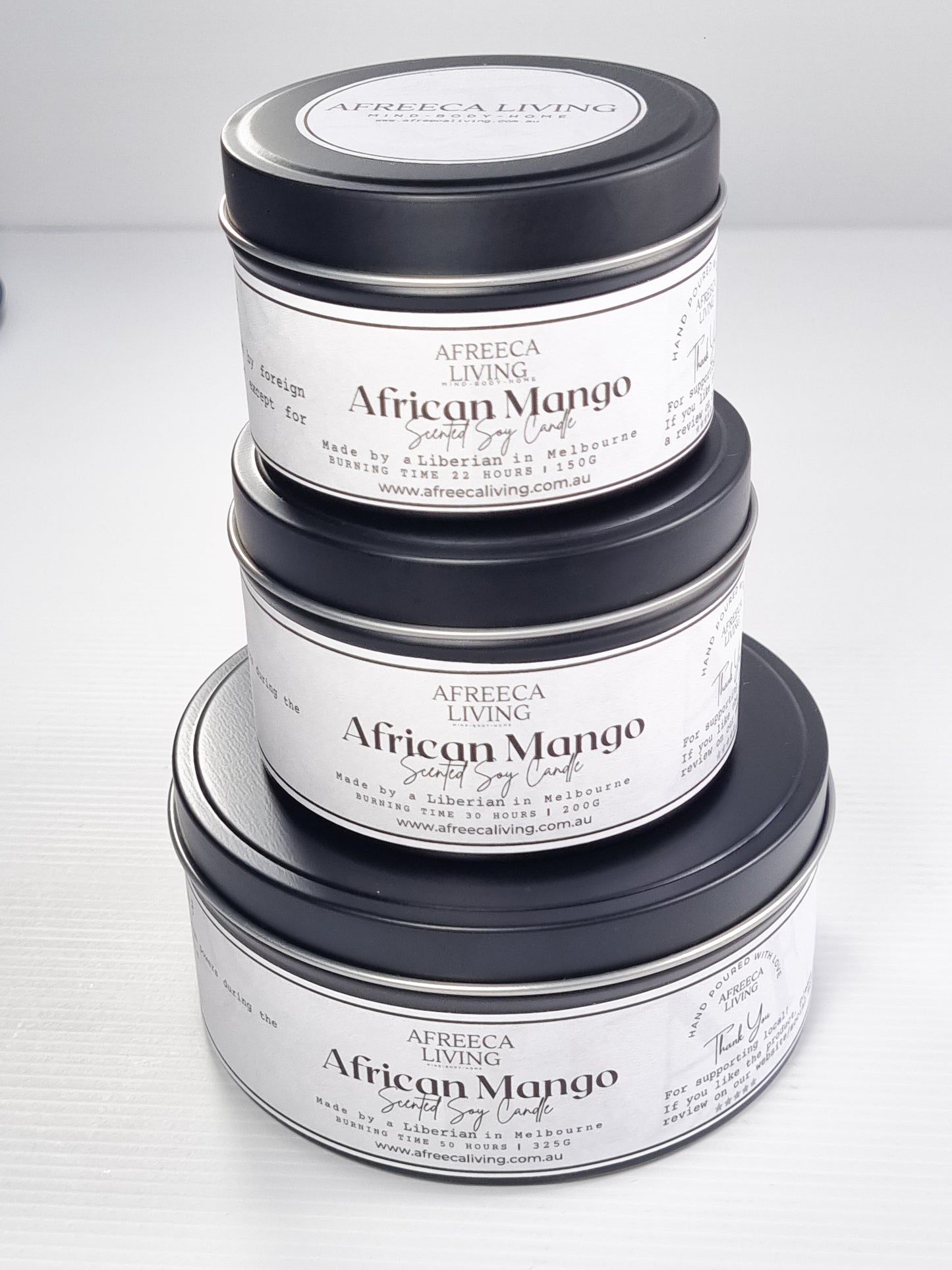 TRAVEL TIN CANDLE - African Mango