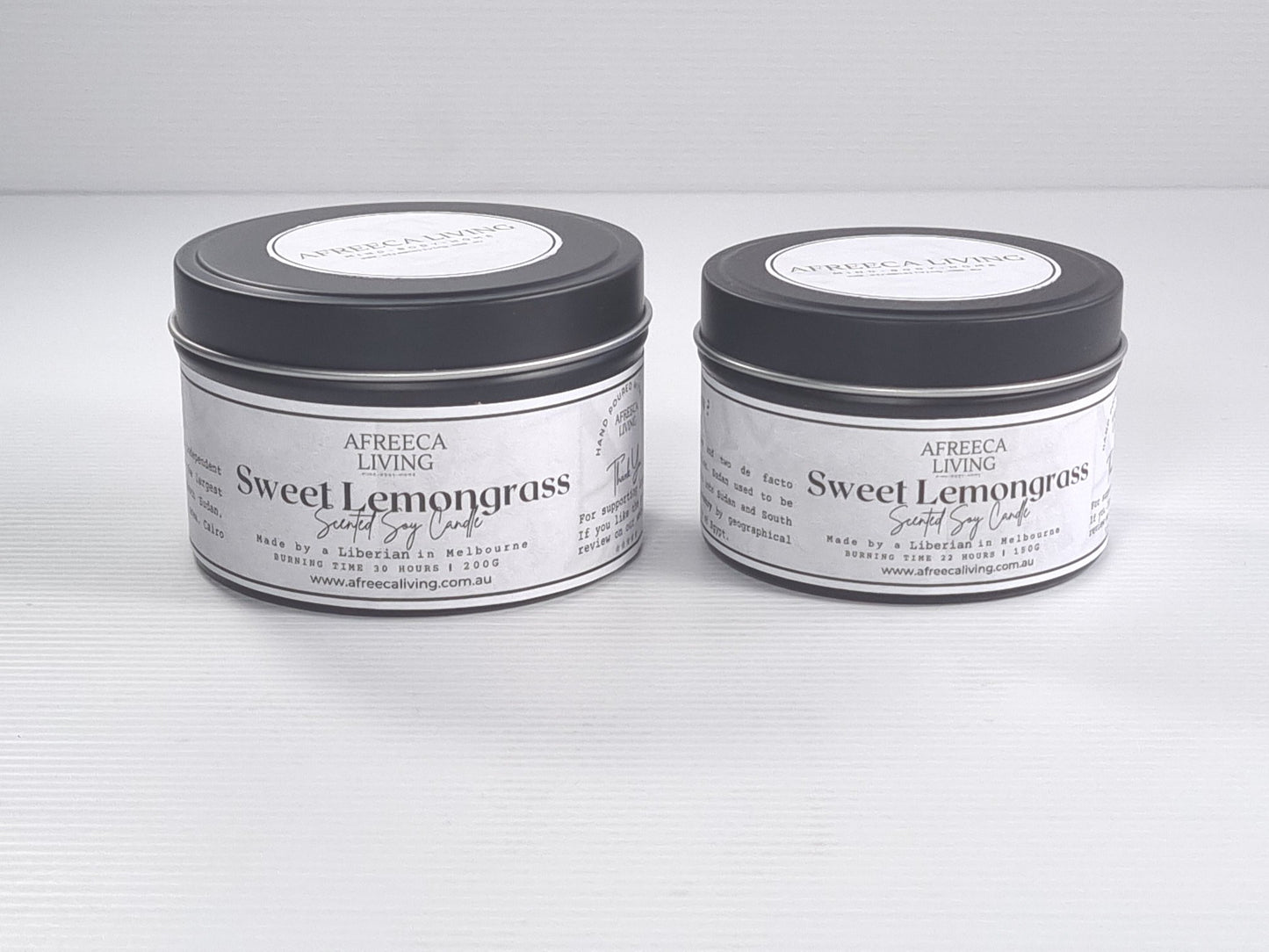 TRAVEL TIN CANDLE - Sweet Lemongrass