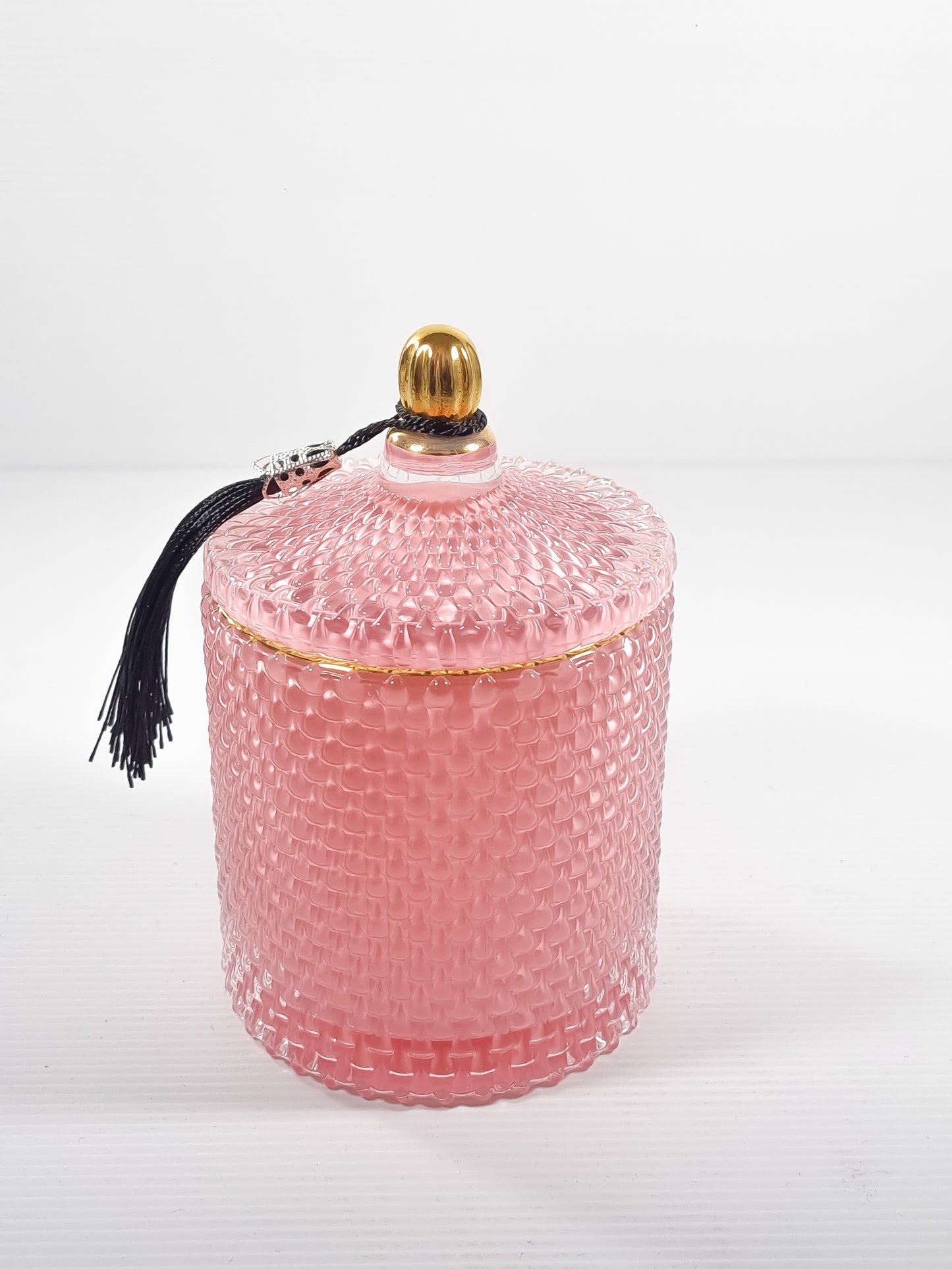 SMALL PINK GEO Candle