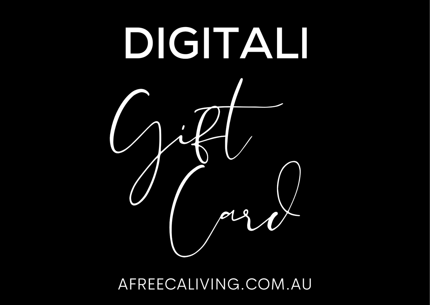 AFREECA LIVING eGIFT CARD