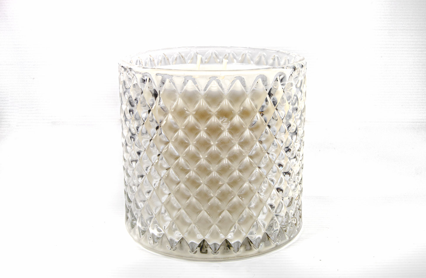 LARGE CLEAR GEO Candle